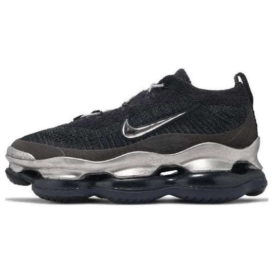 Nike Air Max Scorpion Naisten retro-tyyliset, mukavat, minimalistiset, iskunvaimentavat ja hengittävät juoksukengät, musta-hopea -HJ3487-001