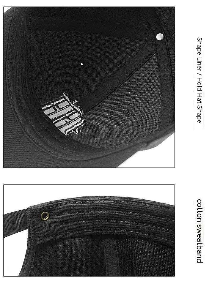 Men Women Baseball Cap Big Head Plus Size High Crown Top Quality Pure Cotton Oversize Sport Snapback Hat 58-60cm 61-68cm