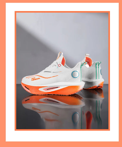 Men's Running Shoes Carbon Plate Professional Breathable Non-slip Cushioning Women's Casual Running Sports Shoes