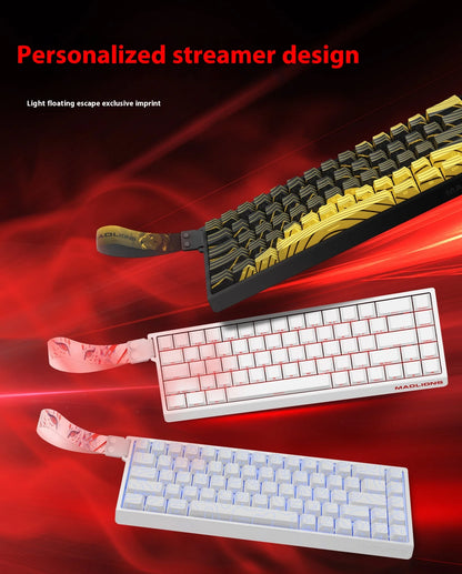 MADLIONS MAD60HE MAD68HE Magnetic Switch Keyboard Mechanical Keyboard 8000Hz 0.01mmRT Wired Custom Valorant Gaming Keyboard