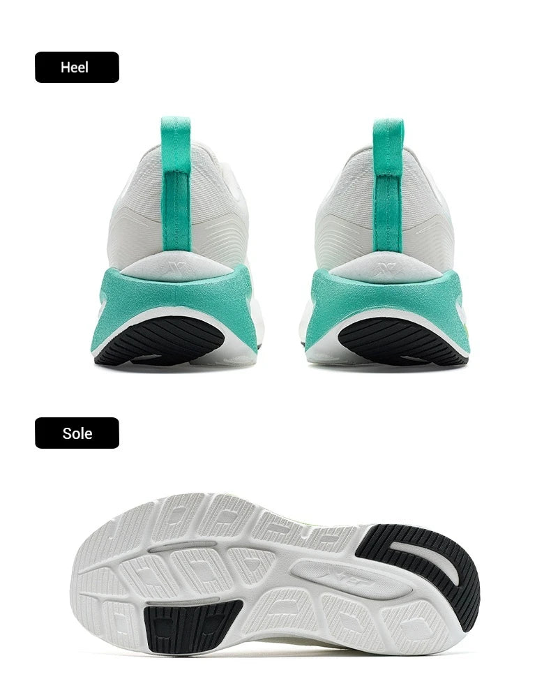 Xtep Lingbu 2.0 Running Shoes Male 2025 Spring ACE Support Feather Foam Sports Shoes Stability Advanced Sneakers 875119110001