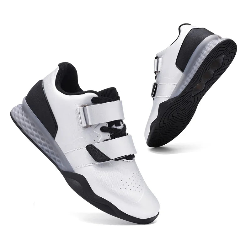 Weightlifting Shoes Professional  Men Women Powerlifting Squat Training Hard Sole Gym Shoes with Stable Heel Non Slip Design
