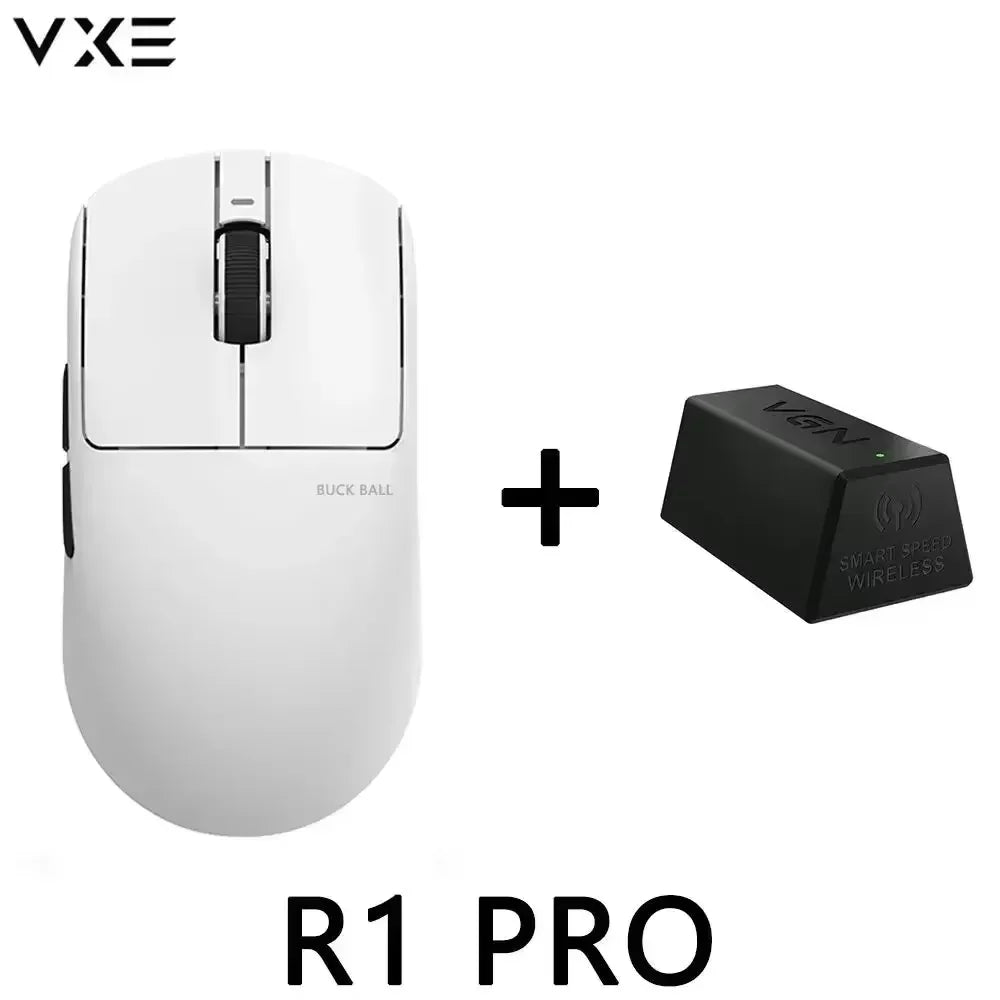 VXE Dragonfly R1 Pro Max Wireless Mouse R1 SE Light weight PAW3395 Nordic52840 4KHz Smart Speed X FPS Office Gaming Mouses Gift