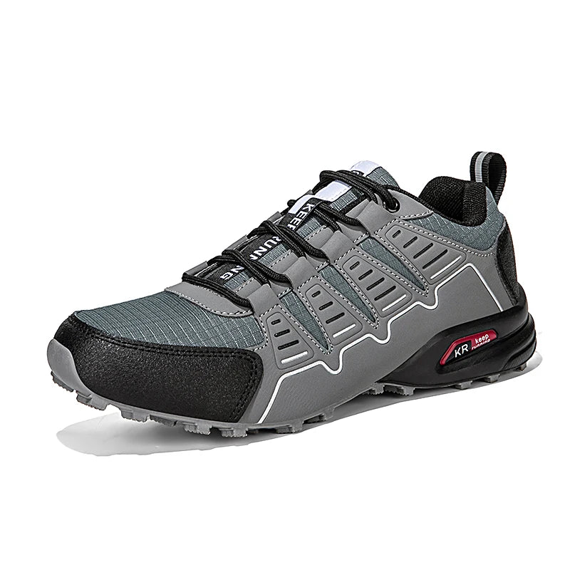 Men's Waterproof Hiking Shoes Non-Slip Hunting Boots Outdoor Tactical Training Sports Shoes Men Walking Hiking Travel Shoes
