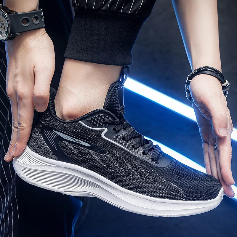 Plus Big Size 49 50 51 52 Levné ležérní tenisky pro muže Pánské tenisky Pánské sportovní boty Prodyšné Pohodlné Sleva