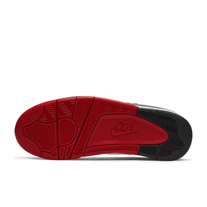 Nike Flight Legacy Classic Style Mid-Top Retro -koripallokengät, unisex, punainen/valkoinen, BQ4212-100
