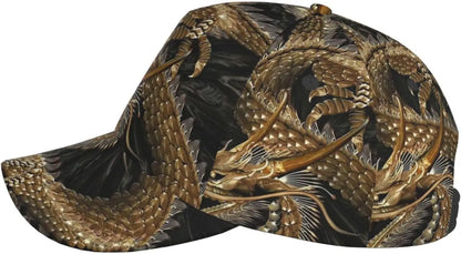 Dragon Snapback-pet Herenbaseballpetten Herenzonnepet Verstelbare coole truckerpet voor dames en heren