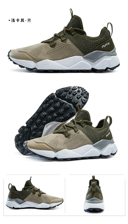 RAX Outdoor Breathable Hiking Shoes for Men Lightweight Walking Trekking Wading Shoes Sport Sneakers Men Outdoor Sneakers Male