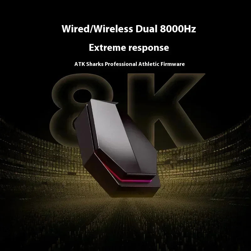 ATK Blazing Sky X1/X1V2 Mouse Gamer Wireless 8K Low Latency Lightweight FPS Liekong E-sports Gaming Mouse Custom Pc Accessories