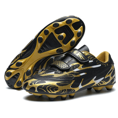 Scarpe da calcio per bambini, scarpini professionali da scuola, tacchetti per erba, allenamento sportivo, calzature outdoor e futsal per ragazzi, 28-38