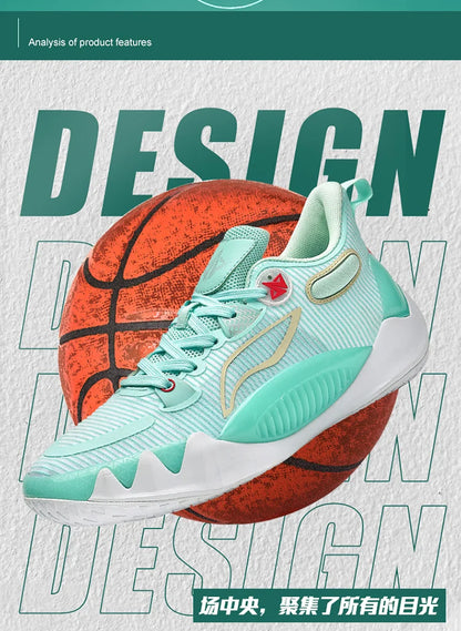 Men's Basketball Shoes Breathable Cushioning Non-Slip Wearable Running Shoes Gym Training Athletic Basketball Sneakers for Men