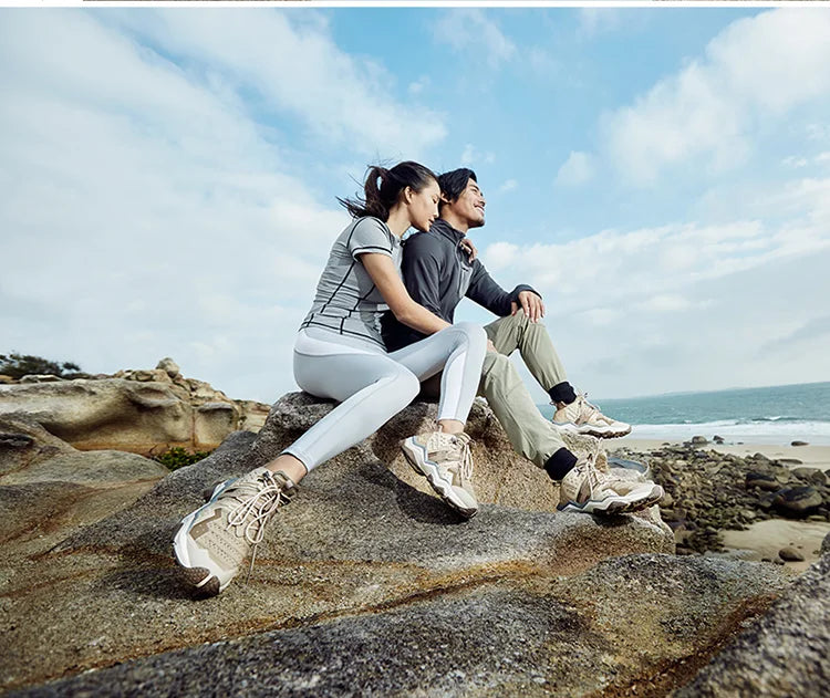 RAX Outdoor Breathable Hiking Shoes for Men Lightweight Walking Trekking Wading Shoes Sport Sneakers Men Outdoor Sneakers Male