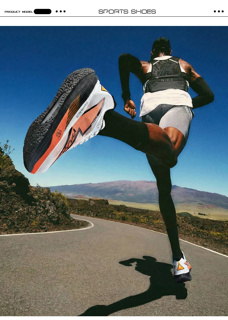 Running Shoes Carbon Plate Marathon Specialty Men Sports Breathable Lightweight Women's Comfortable Leisure Sneakers
