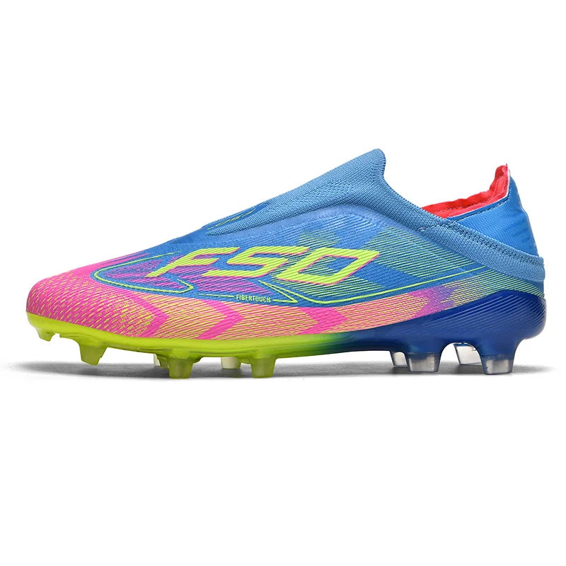 Chaussures de football professionnelles originales pour hommes, résistantes au gazon, chaussures de football décontractées de haute qualité pour hommes, chaussures de football pour entraînement rapide