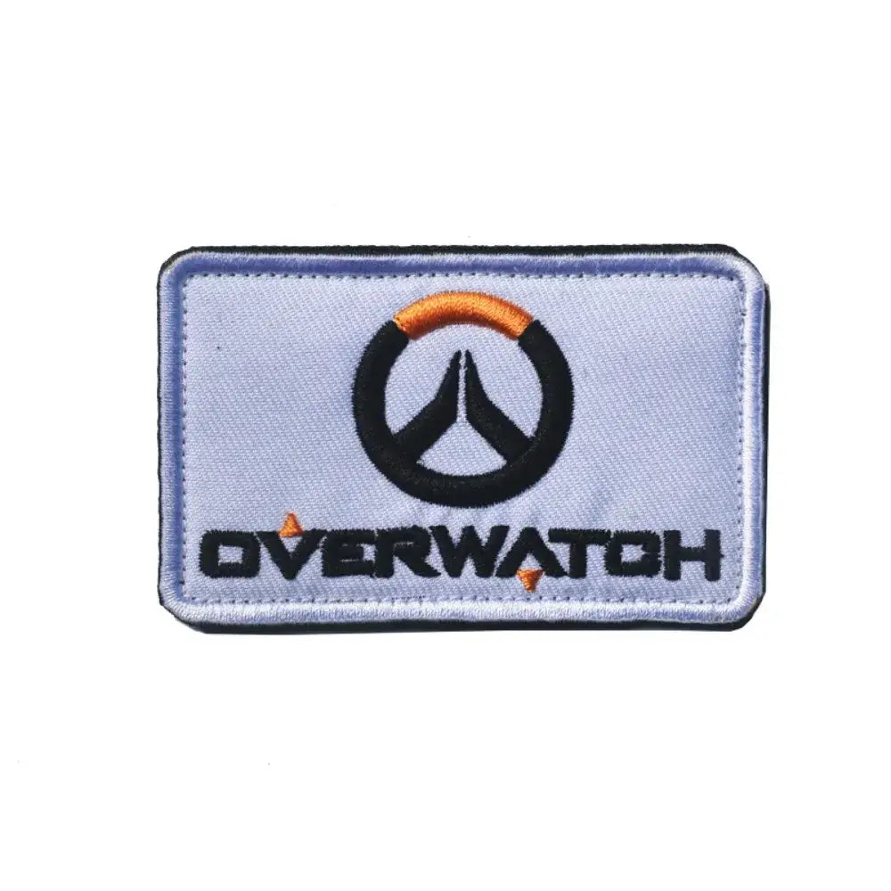 Overwatch D.Va Embroidered Magic Arm Patch Sticker Cosplay Backpack Clothing Decals Decoration Fan Merchandise Gifts