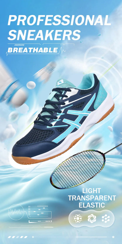 TaoBo New High-Quality Men's Badminton Shoes Size 36-45, Tennis Shoes, Outdoor Sports Pro Handball Sneakers for Men and Women