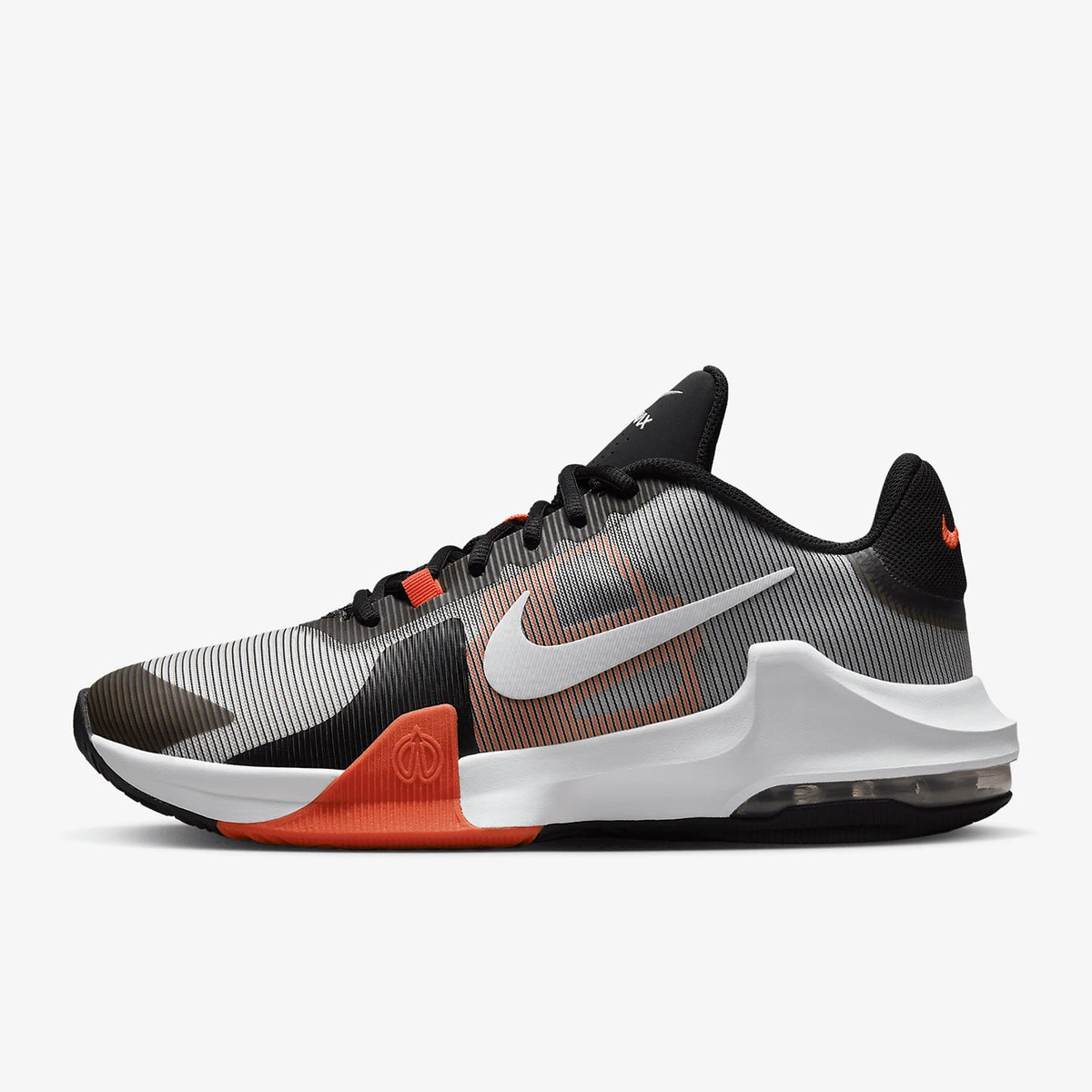 Nike Authentic Impact 4 Men's Cushioned Lace-Up Game Basketball Shoes DM1124-002