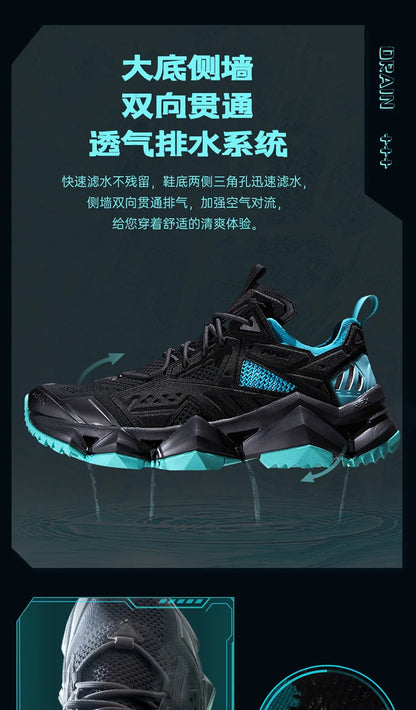 RAX Running Shoes Men & Women Outdoor Sport Breathable Lightweight Sneakers Air Mesh Upper Anti-Slip Natural Rubber Outsole