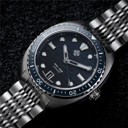 IXDAO IPOSE 2026 New Men's Automatic Mechanical Watch Poseidon Pattern Diving Watch 20Bar Stainless Steel BWG-9 Reloj Hombre