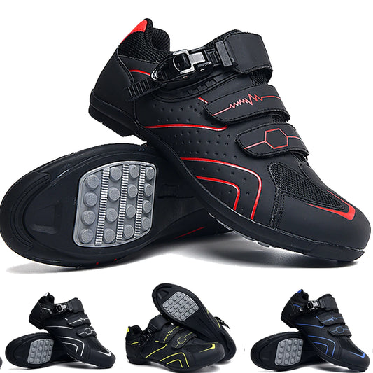 adidași de ciclism pentru bărbați cu crampoane; pantofi de ciclism de viteză pentru femei, pantofi de ciclism cu talpă de cauciuc