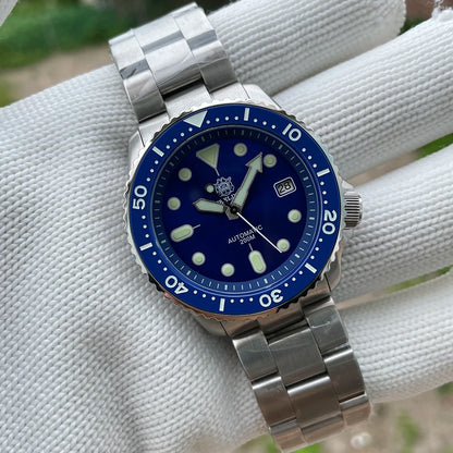 STEELDIVE SD1973 Men's Dive Watch NH35 Automatic Mechanical Men's Watch Luminous Ceramic Bezel Diver Watch Men Watches Sapphire
