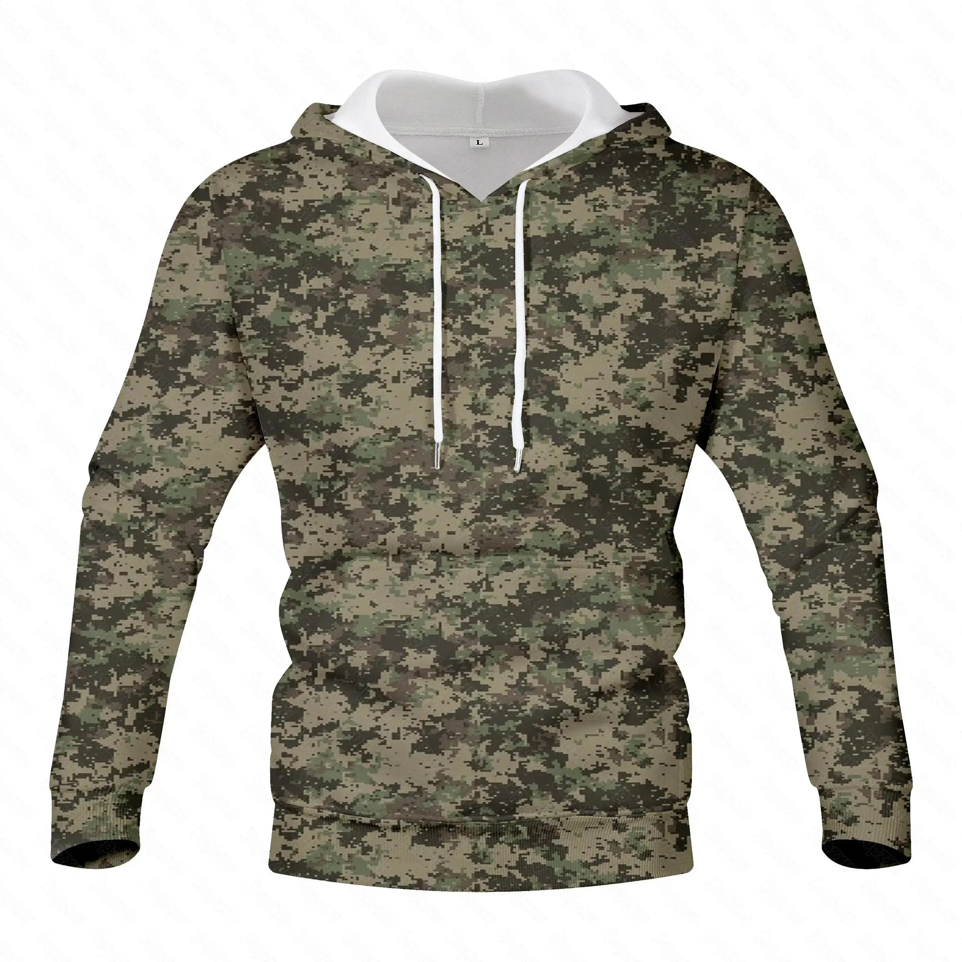 Camouflage Hoodies Men 2023 Spring Mens Military Hooded Sweatshirts Hoodie Male Street Hoody Army Green Sweatshirt Hip Hop S-4XL, Produit gaming premium Fraquane