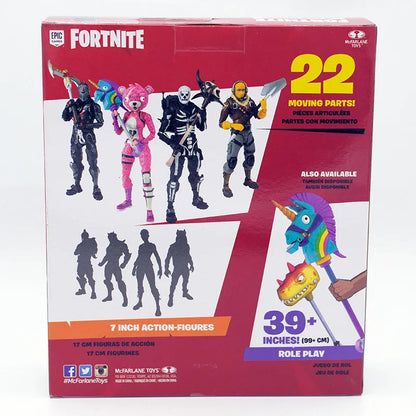 Game Fortnite Raptor Black Knight Skull Trooper Premium Cuddle Team Leader MogulMaster Action Figure Room Decoration Toys Gift