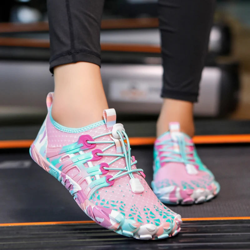 Aqua Shoes Barefoot Beach Shoes Adults Kids Gym Outdoor Training Footwear Unisex Quick-Drying Breathable Sneakers Size 28-46
