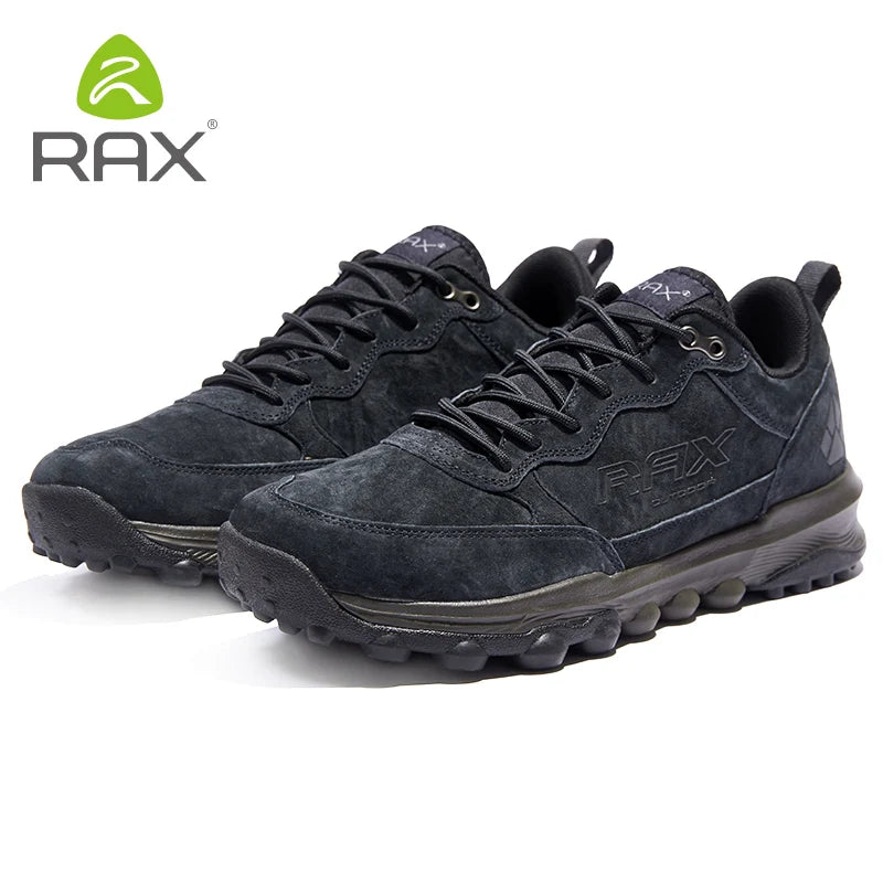 Rax Men's Trekking Shoes, Women's Army Green Trekking Boots, Breathable Mountain Climbing Camping Outdoor Sports Hunting Walking Shoes
