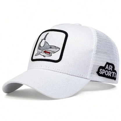 Animal embroidery net rooster hat male and female animal baseball cap hip Hop duck cap suitable for outdoor sports fishing visor