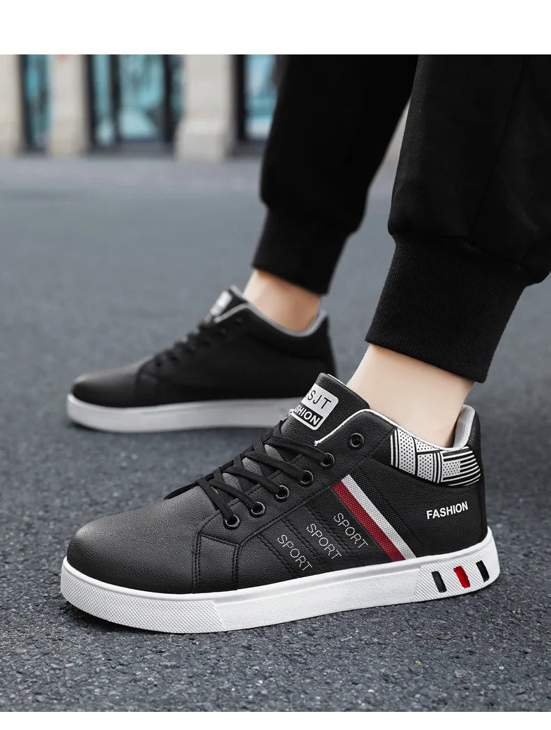 Men's Skateboarding Shoes 48, Casual High Top Walking Sneakers, Sports Shoes, Breathable Hip Hop Shoes, Street Shoes Chaussure Homme