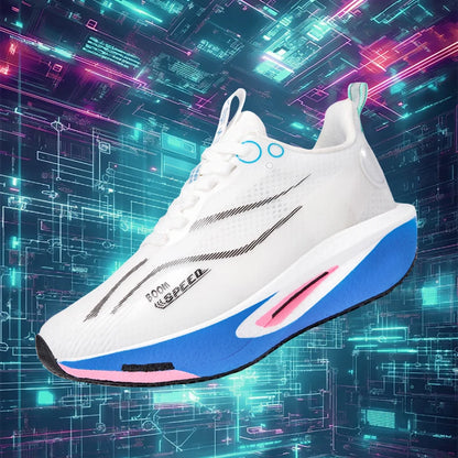 Men's Running Shoes Carbon Plate Professional Breathable Non-slip Cushioning Women's Casual Running Sports Shoes