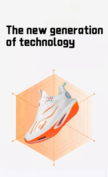 Men's Running Shoes Carbon Plate Professional Breathable Non-slip Cushioning Women's Casual Running Sports Shoes