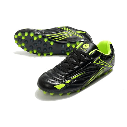Nouveau unisexe grande taille adulte jeu d'entraînement baskets intérieur extérieur pelouse jeunesse étudiant Sport chaussures de football 39-45 #