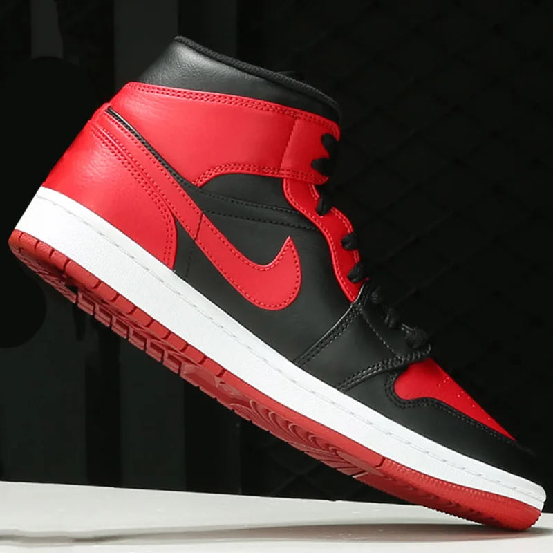 Nike Authentic AIR JORDAN 1 Pánske klasické športové voľnočasové tenisky 554724-074