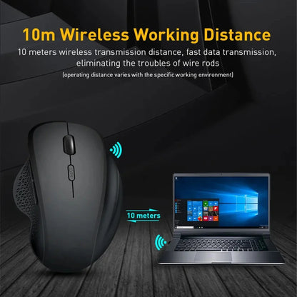 Wireless Mouse Rechargeable Bluetooth Mouse 4000DPI Silent Mice 2.4G USB Gaming Receiver for MacBook PC Laptop Accessories