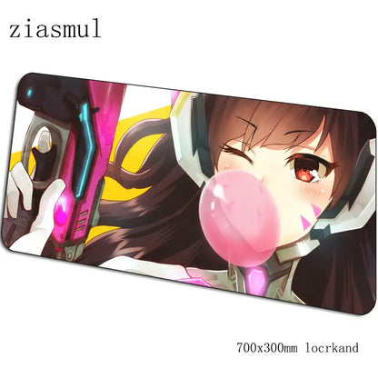 dva mouse pad gamer 70x30cm xl gaming mousepad pc notbook desk mat cute padmouse games Christmas gifts gamer mats gamepad