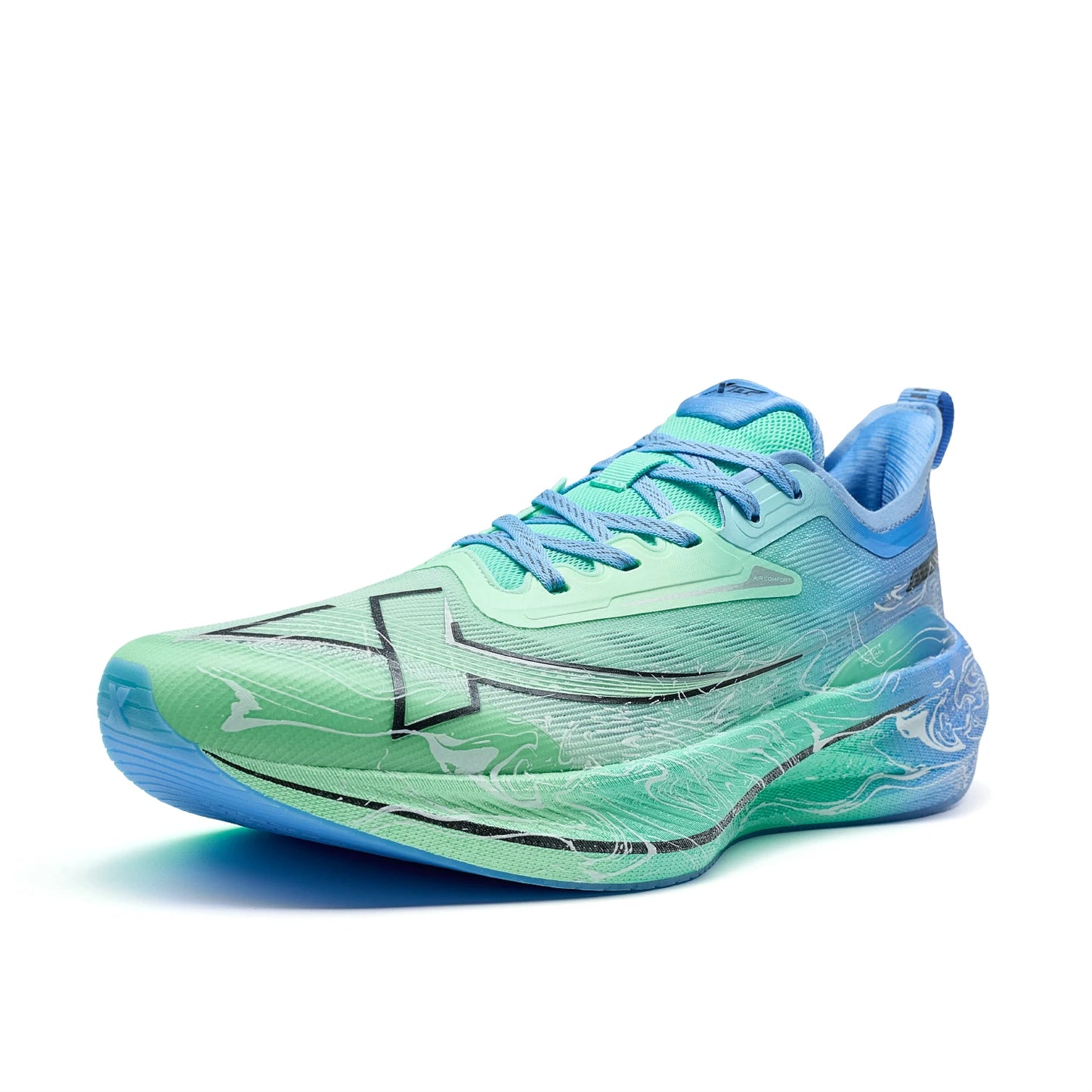 Xtep 2000KM 2.0 Running Shoes for Men, Summer Professional TPU Shock Absorption Sneakers (Suggest Half Size Down) 876219110043