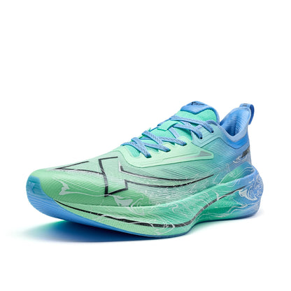 Xtep 2000KM 2.0 Running Shoes for Men, Summer Professional TPU Shock Absorption Sneakers (Suggest Half Size Down) 876219110043