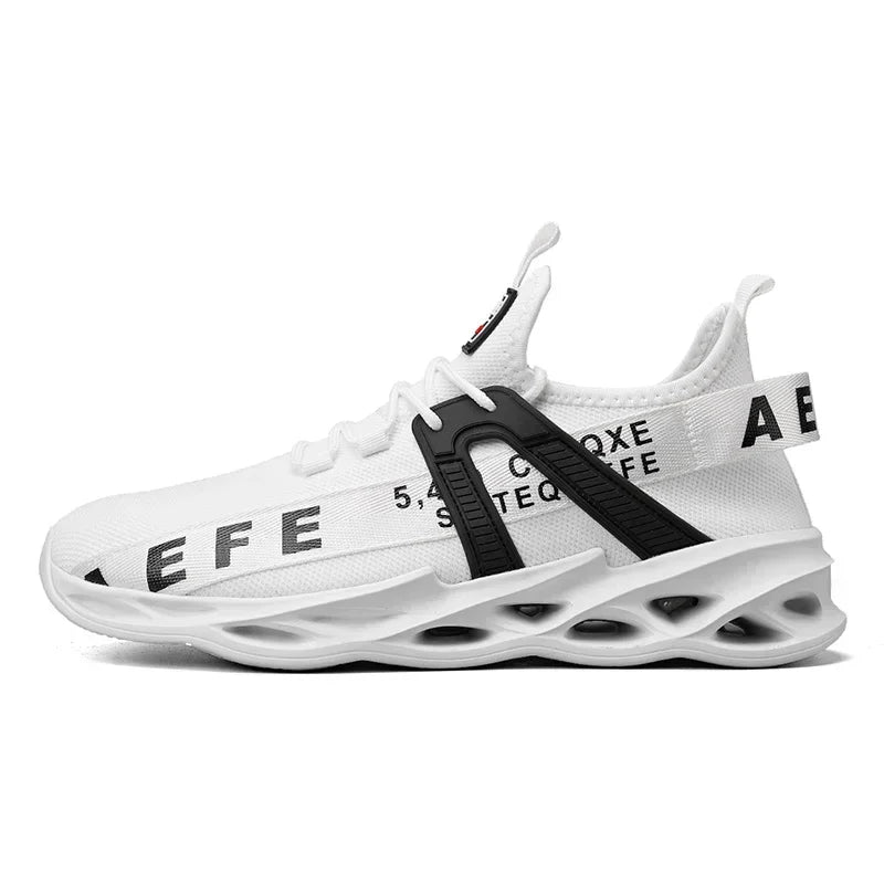 YRZL Mens Sneakers Lightweight Comfortable Mesh Breathable Sneakers Men Green Casual Shoes Thick Sole Running Shoes for Men