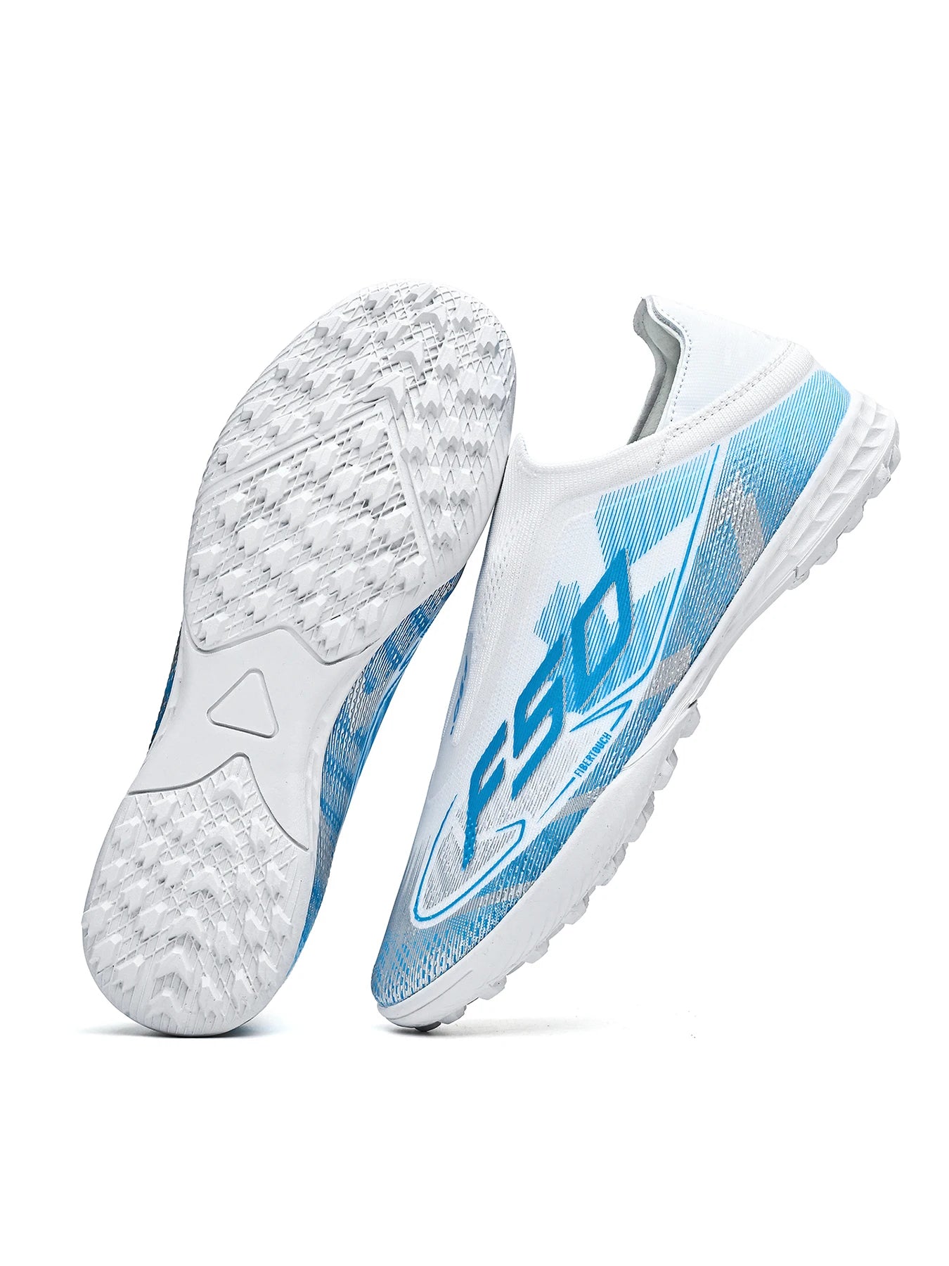 TF Soccer Shoes for Training, Anti-Slip, Wear-Resistant, Firm Grip, Ankle Protection, Lightweight, Comfortable