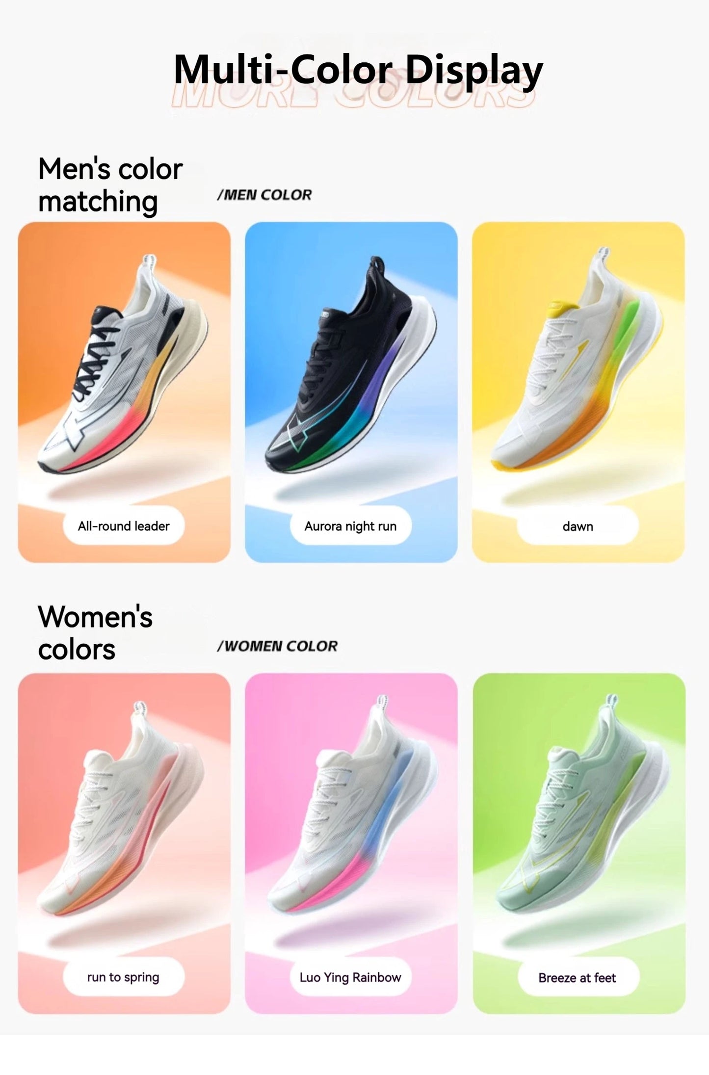 Xtep 2000KM 2.0 Running Shoes for Men, Summer Professional TPU Shock Absorption Sneakers (Suggest Half Size Down) 876219110043
