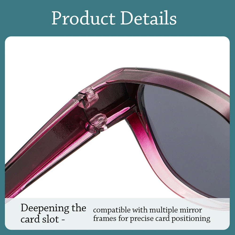 Fashion UV Protection Driving Sunglasses Round Frame Y2K Wear Over Glasses Retro Black Shades for Women Men