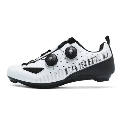 Road Cycling Shoes Flats Cleats Shoes Speed Cycling Sneakers Men’s Bike Shoes Women’s Self-Locking Non-slip Mountain Bicycle SPD Shoes
