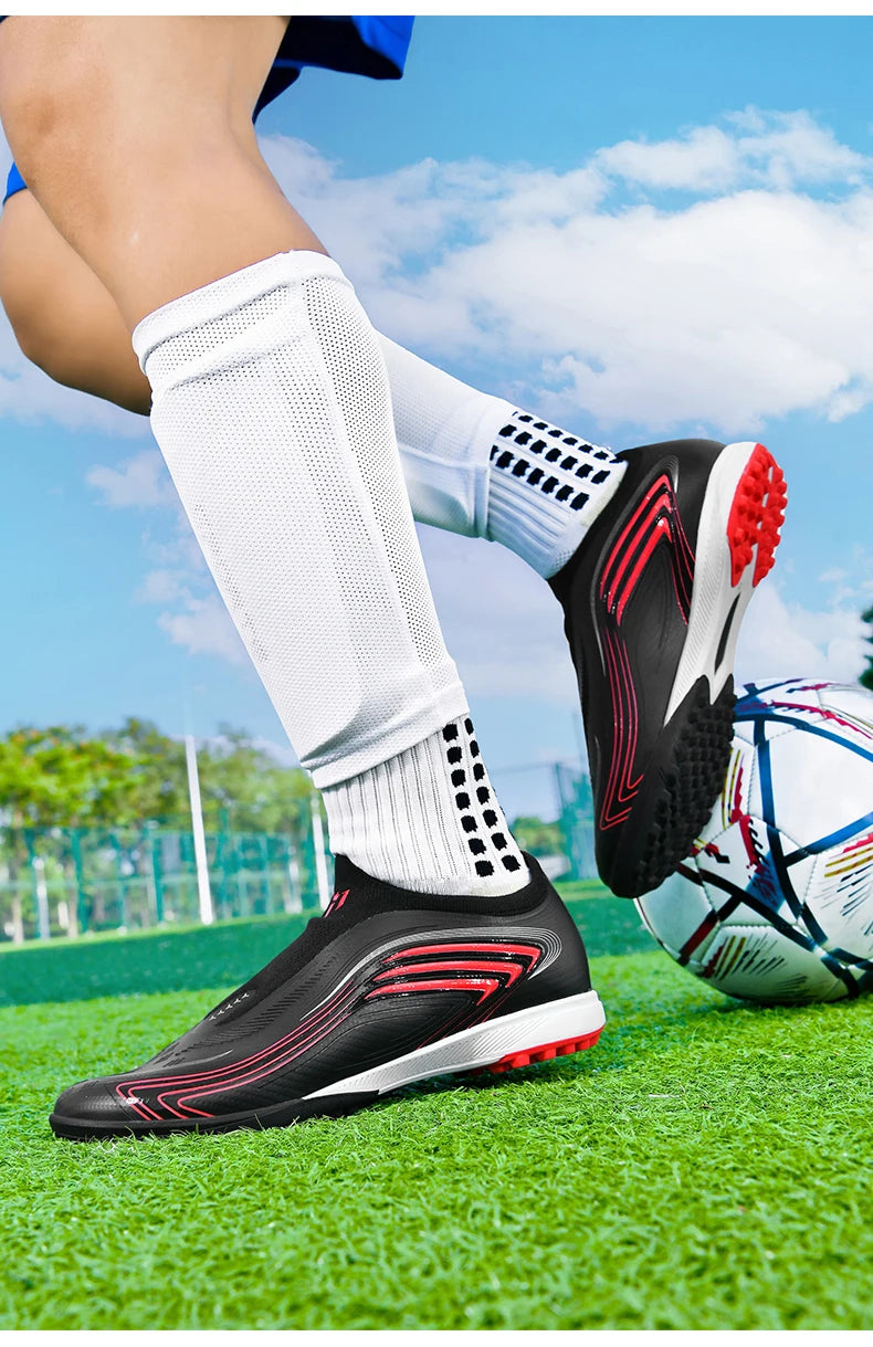 Nouvelles chaussures de football pour hommes et femmes, unisexe, vente chaude, futsal, ultra-légères, TF/FG, chaussures de football professionnelles de haute qualité, crampons, baskets.