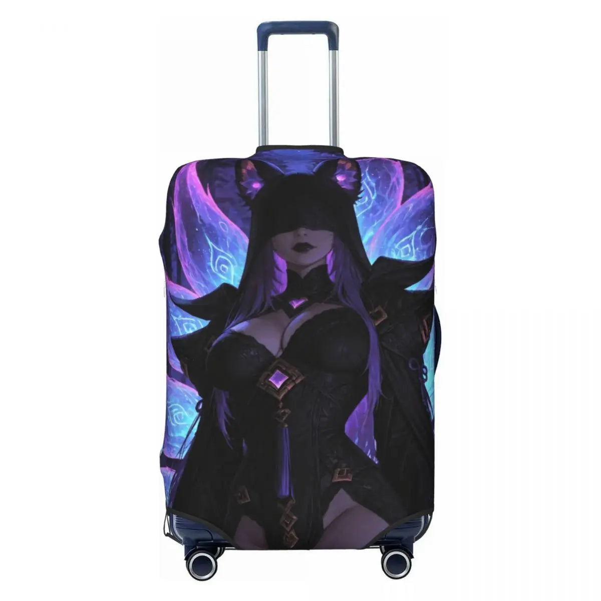 World Of Warcraft Sylvanas Windrunner Suitcase Cover Travel Holiday Fun Luggage Supplies Protection