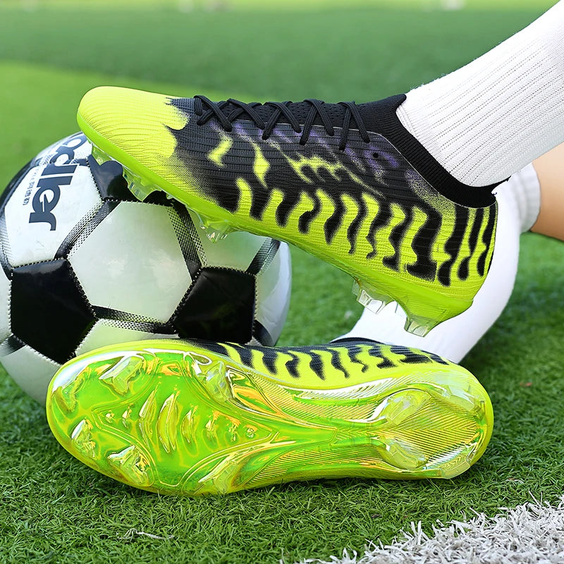 Chaussures de football de qualité en promotion, chaussures de football pour hommes, crampons de football pour enfants, chaussures de football originales, chaussures de futsal unisexes pour enfants