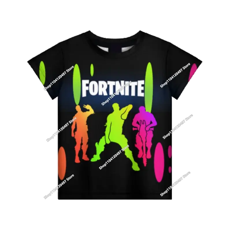 Autumn New Sweatshirt T-shirt  Fortnite 3D Digital Printing Loose Comfortable Hooded Pullover