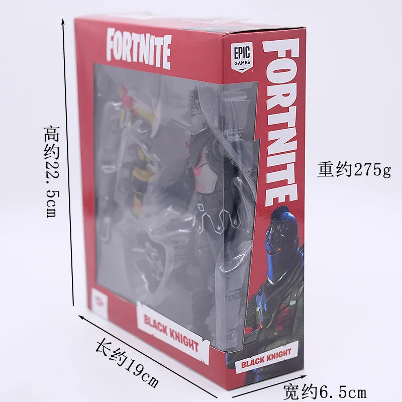 Game Fortnite Raptor Black Knight Skull Trooper Premium Cuddle Team Leader MogulMaster Action Figure Room Decoration Toys Gift