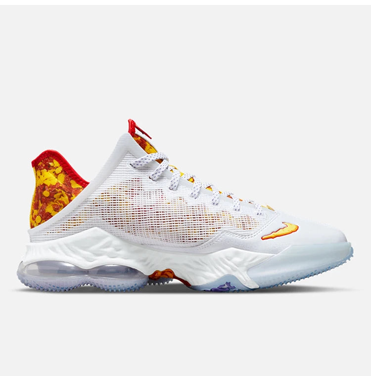 Nike, aito LeBron 19 LBJ James -miesten käytännölliset koripallokengät DQ8343-100